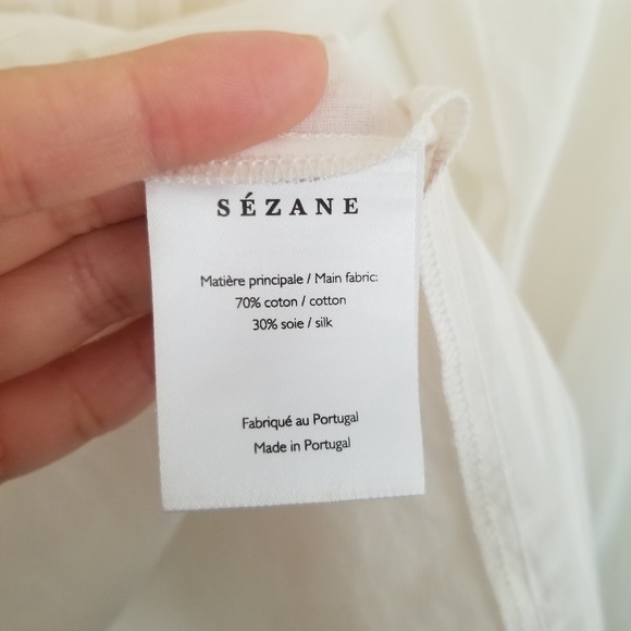 Sezane Manoush Shirt Size 2 - Picture 4 of 6